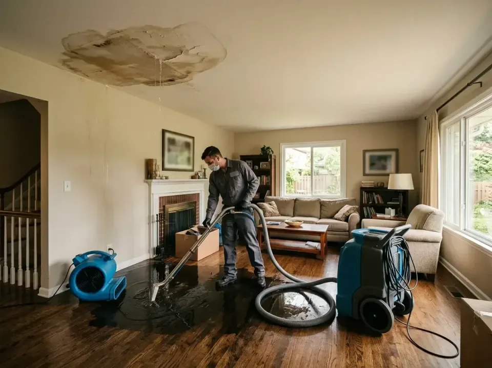 attic-pipe-burst-ceiling-drip-008 — frequently asked questions, Water Damage Restoration & Carpet Care in Pingree Grove, IL